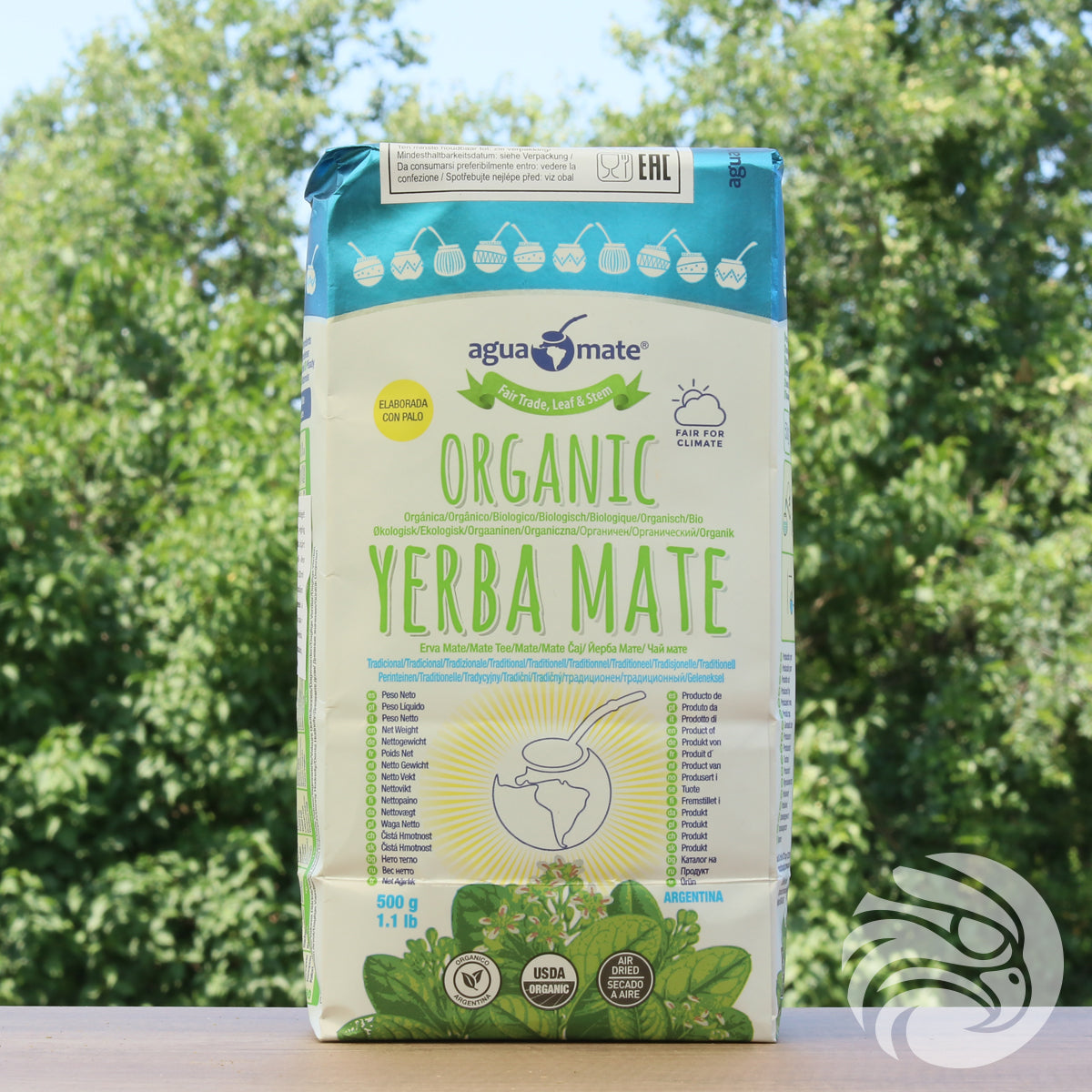Aguamate organiczna yerba mate • Z patyczkami (con palo) • 500 g