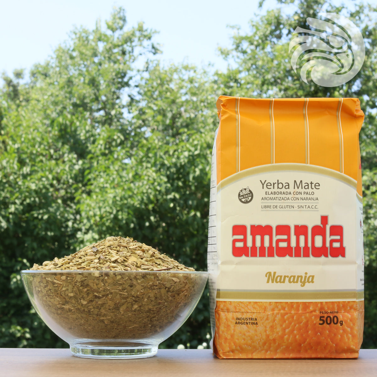 Herbata yerba mate Amanda • POMARAŃCZA • 500 g