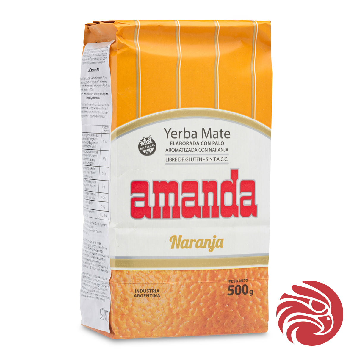 Herbata yerba mate Amanda • POMARAŃCZA • 500 g