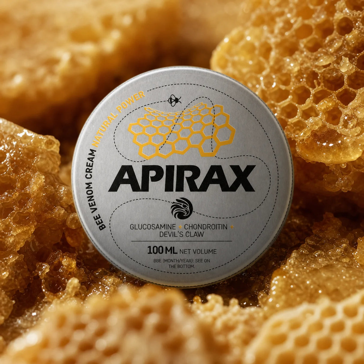 Krem z jadem pszczelim APIRAX • 100 ml