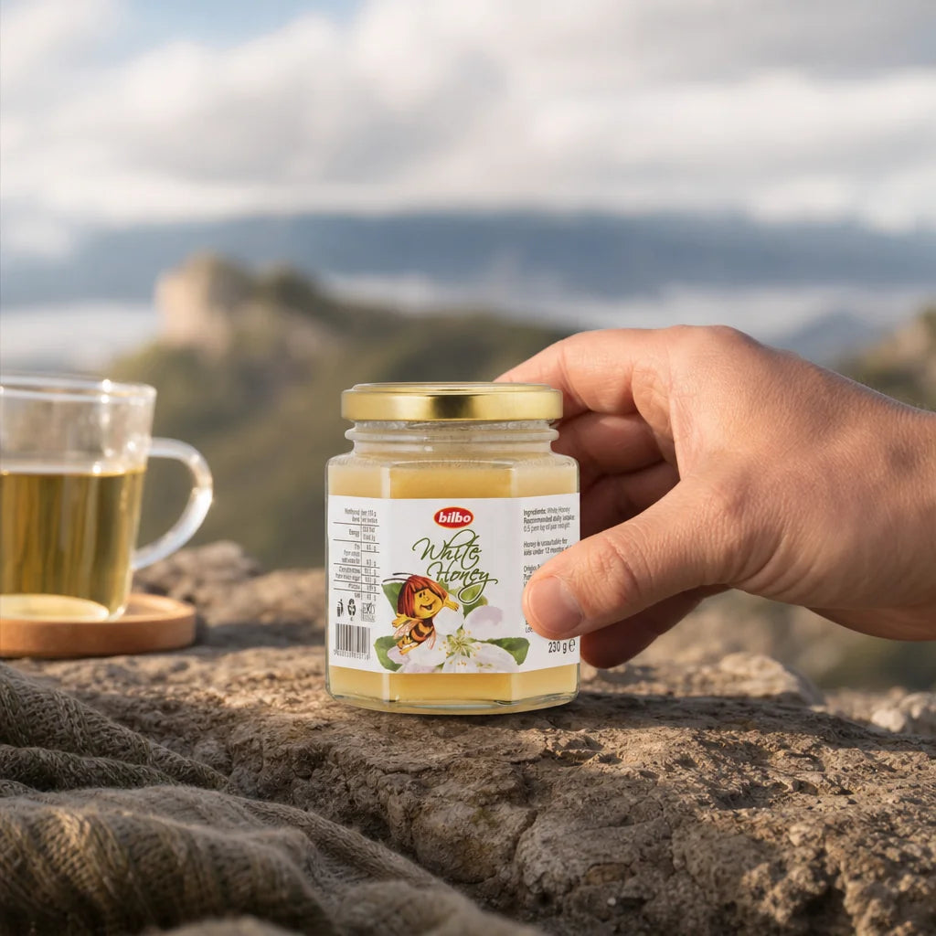 Bilbo surowy miód lipowy • 250 g