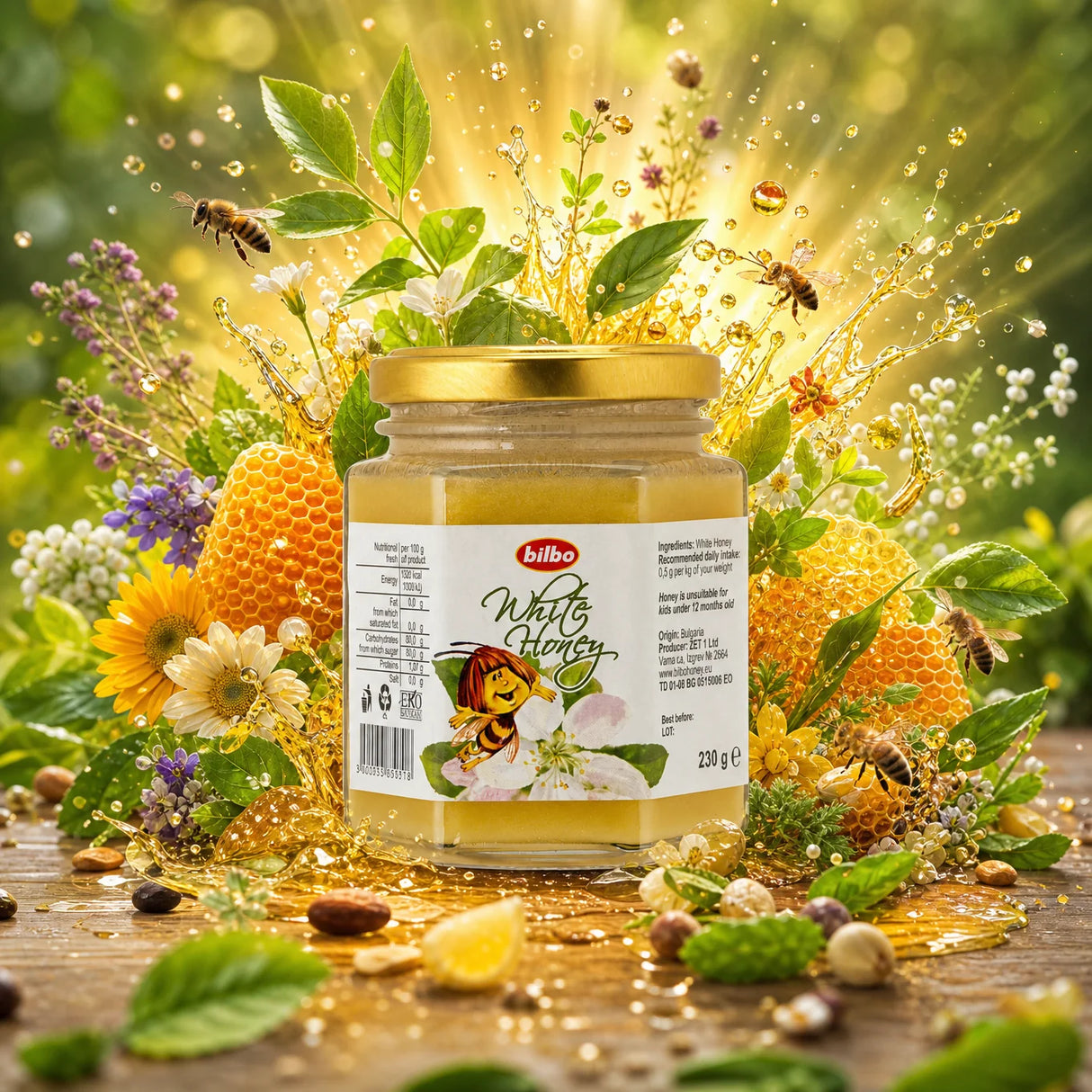 Bilbo surowy miód lawendowy • 250 g