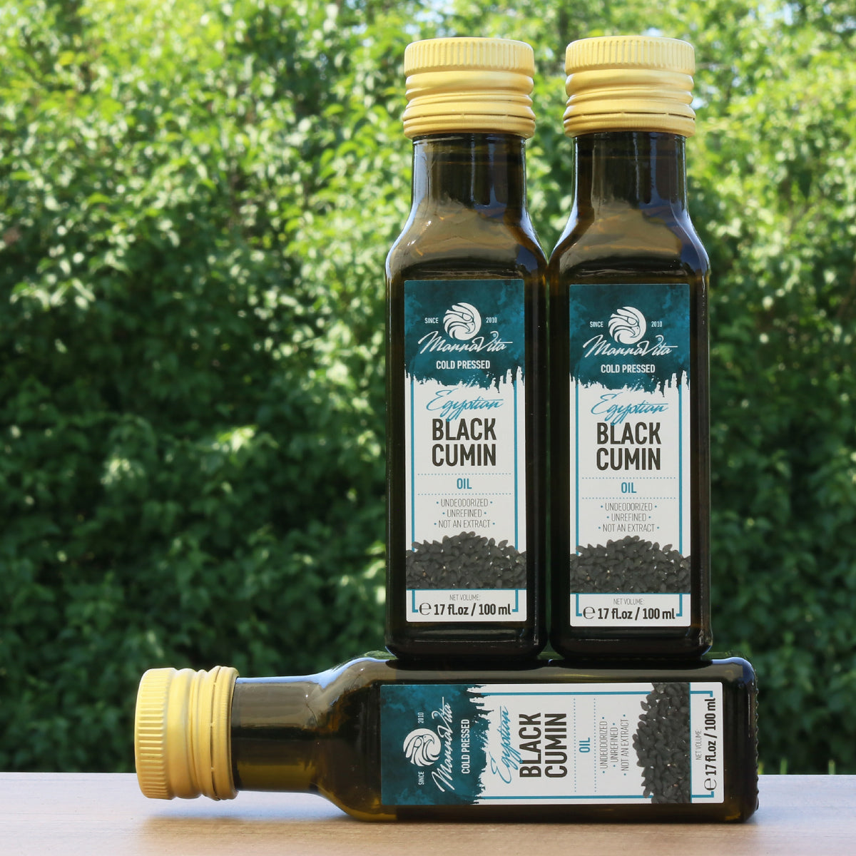 Mannavita olej z czarnuszki tłoczony na zimno • 100 ml