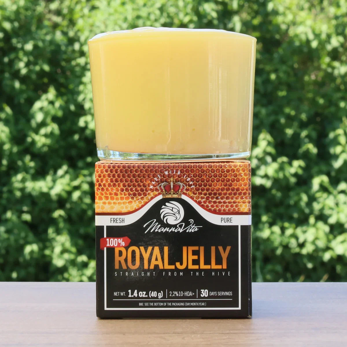 Mannavita fresh pure royal jelly • 2.2% 10-HDA • 40g - Mannavita