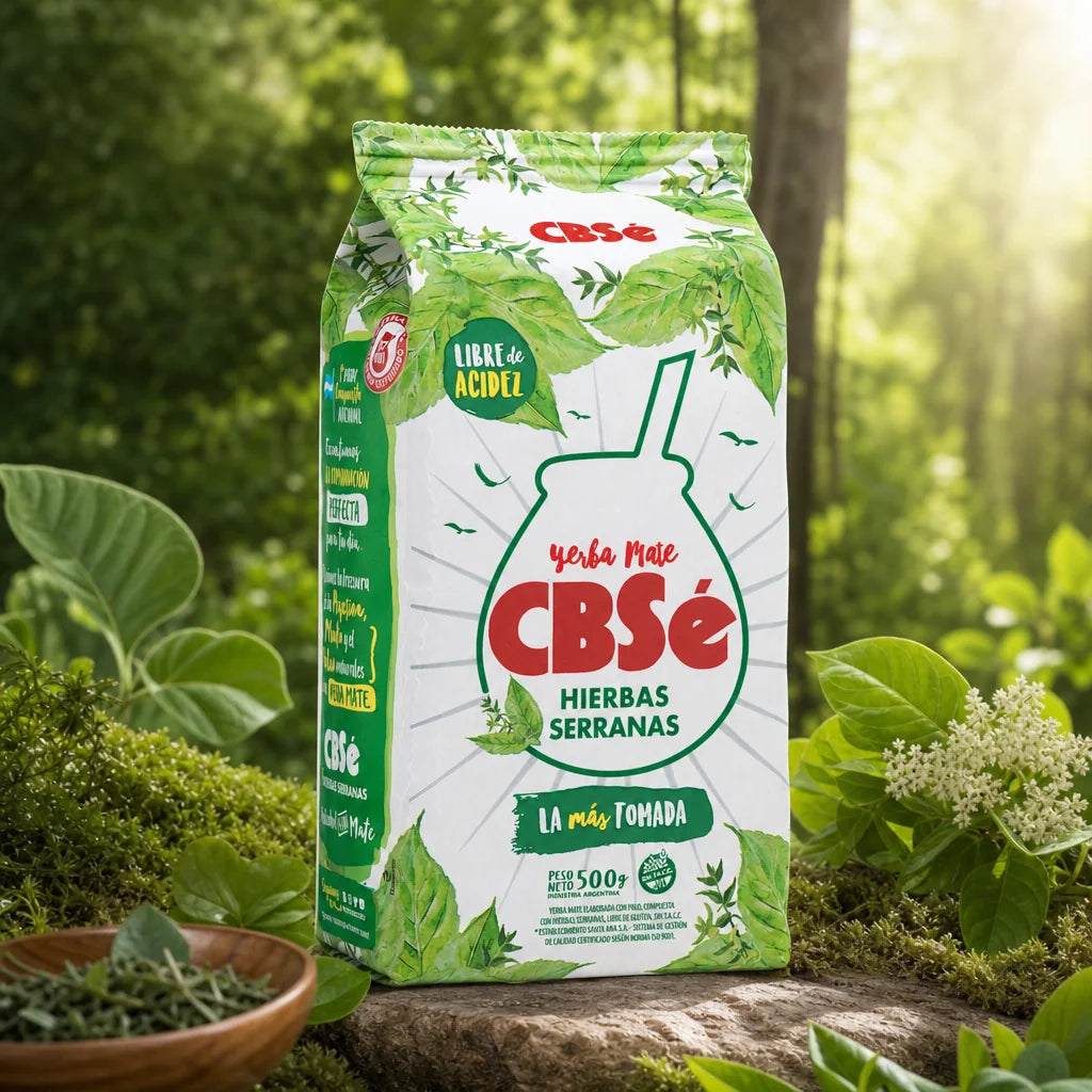 CBSé herbata yerba mate • Owoce leśne • 500 g