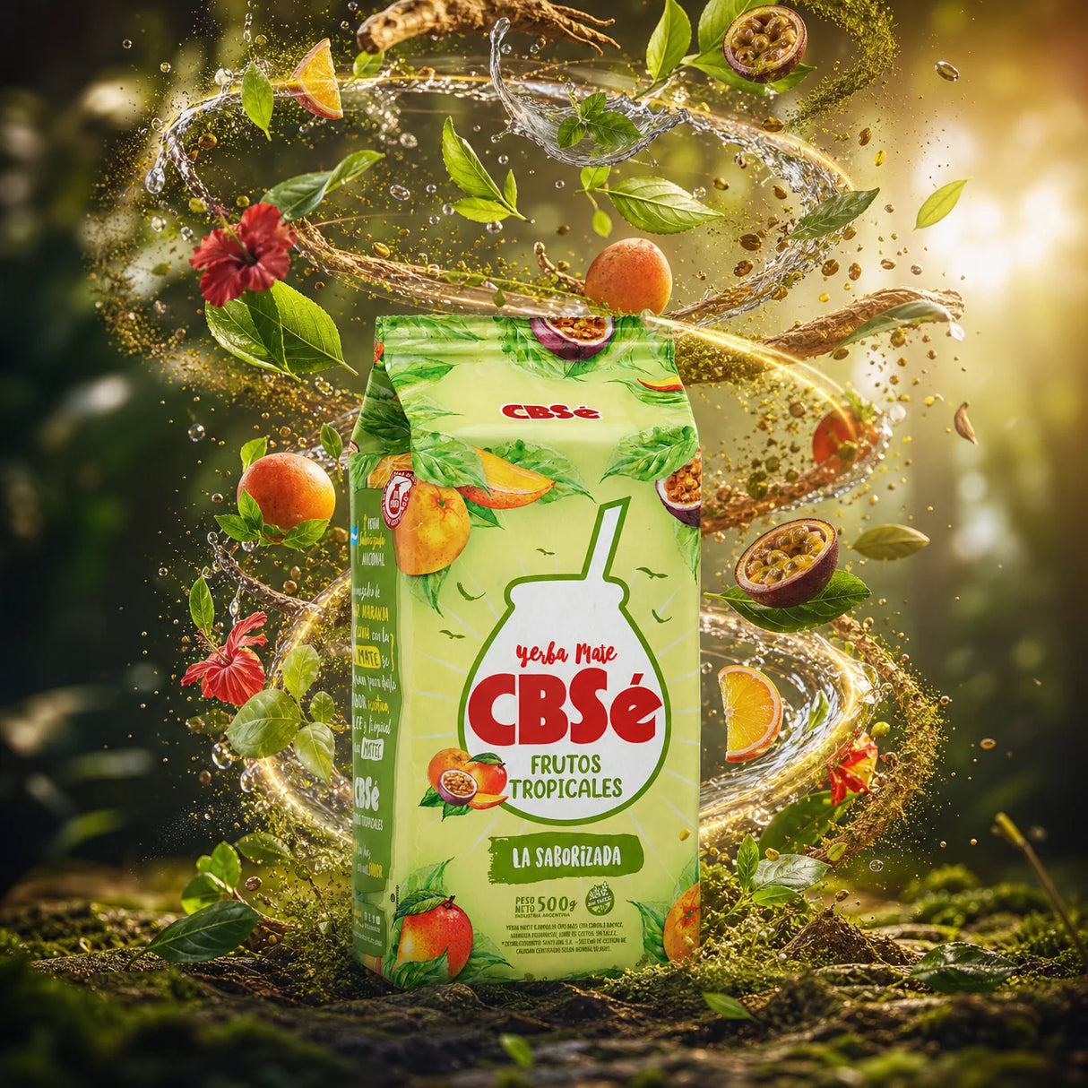 CBSé herbata yerba mate • Owoce leśne • 500 g