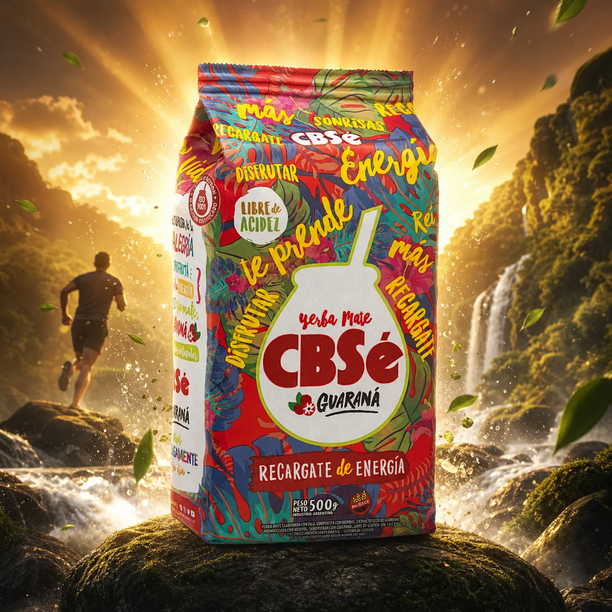 Herbata yerba mate CBSé • Guarana • 500 g