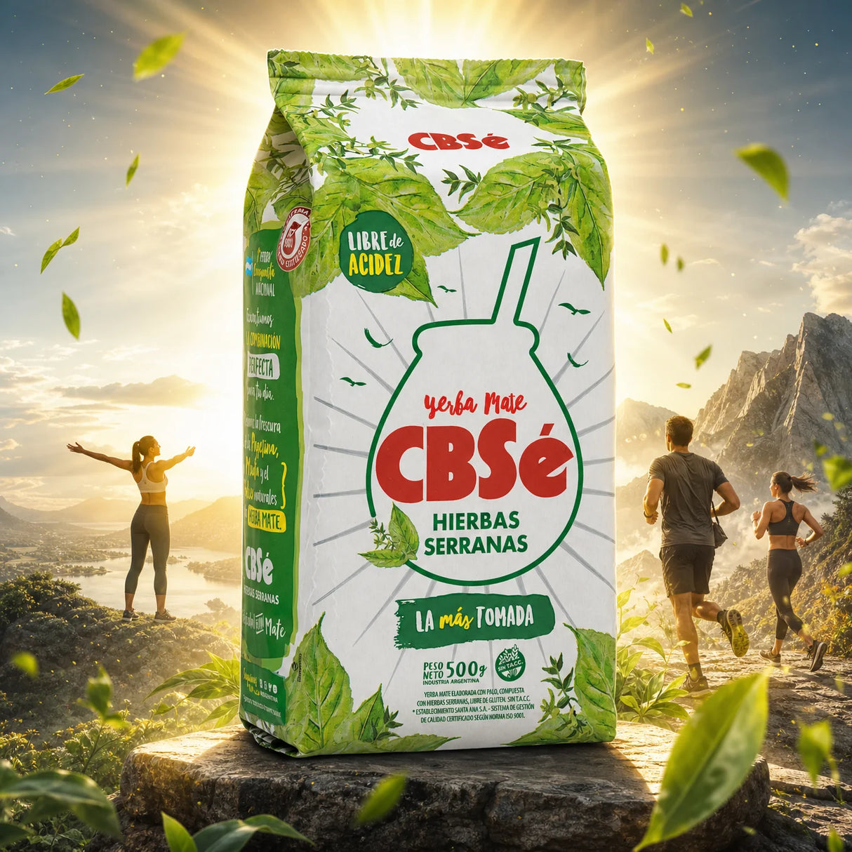CBSé herbata yerba mate • Owoce leśne • 500 g