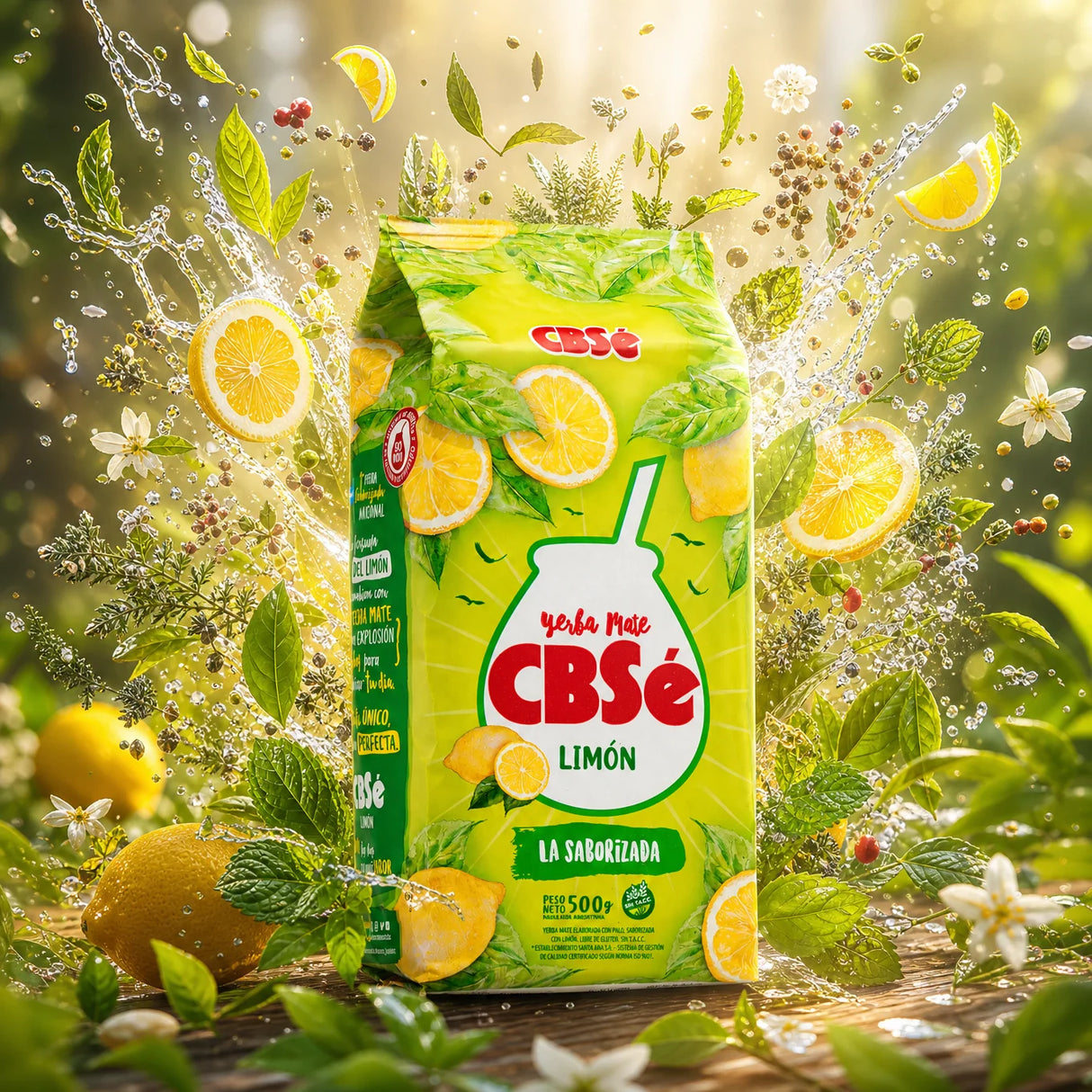 CBSé herbata yerba mate • Owoce leśne • 500 g