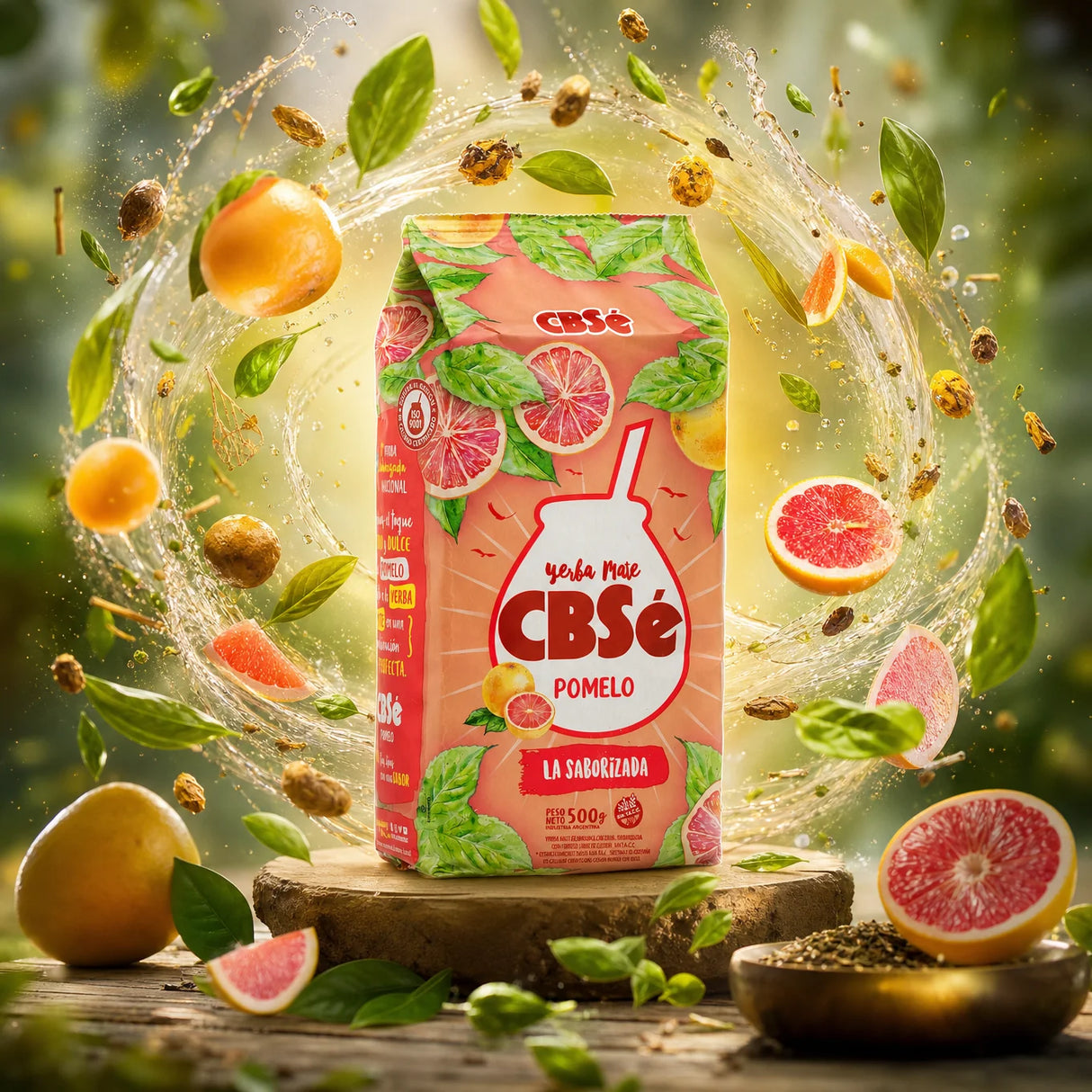 Herbata yerba mate CBSé • Cytryna - Limón • 500 g