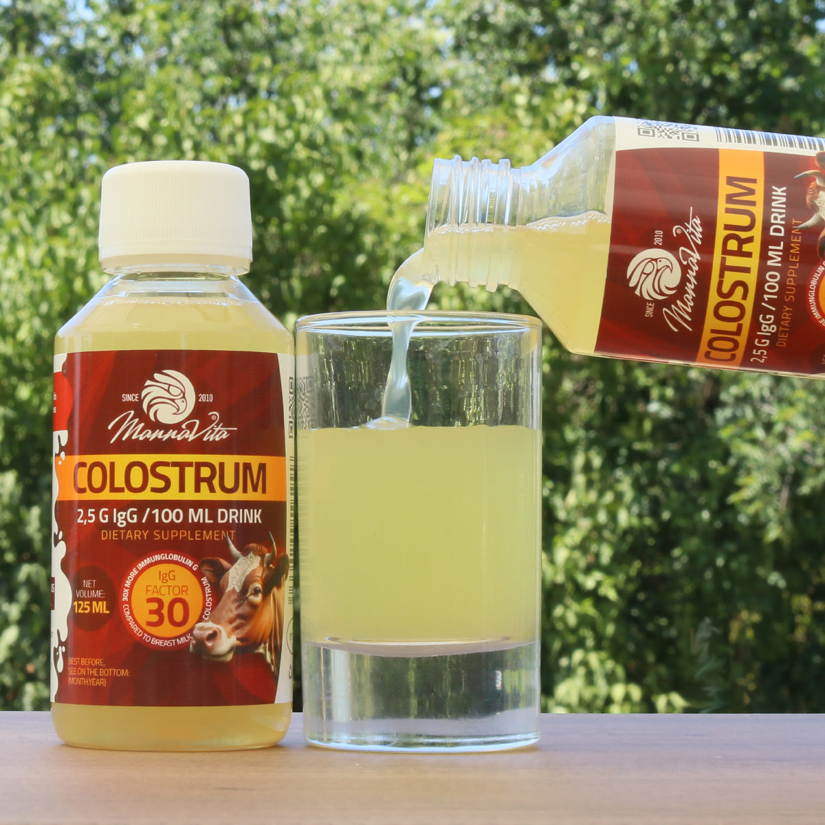 Mannavita Colostrum płyn • 120 ml
