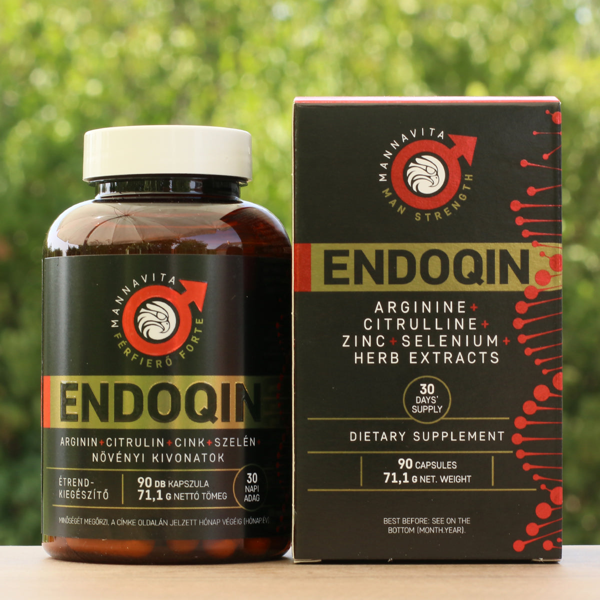 ENDOQIN Manpower Forte • 90 kapsułek