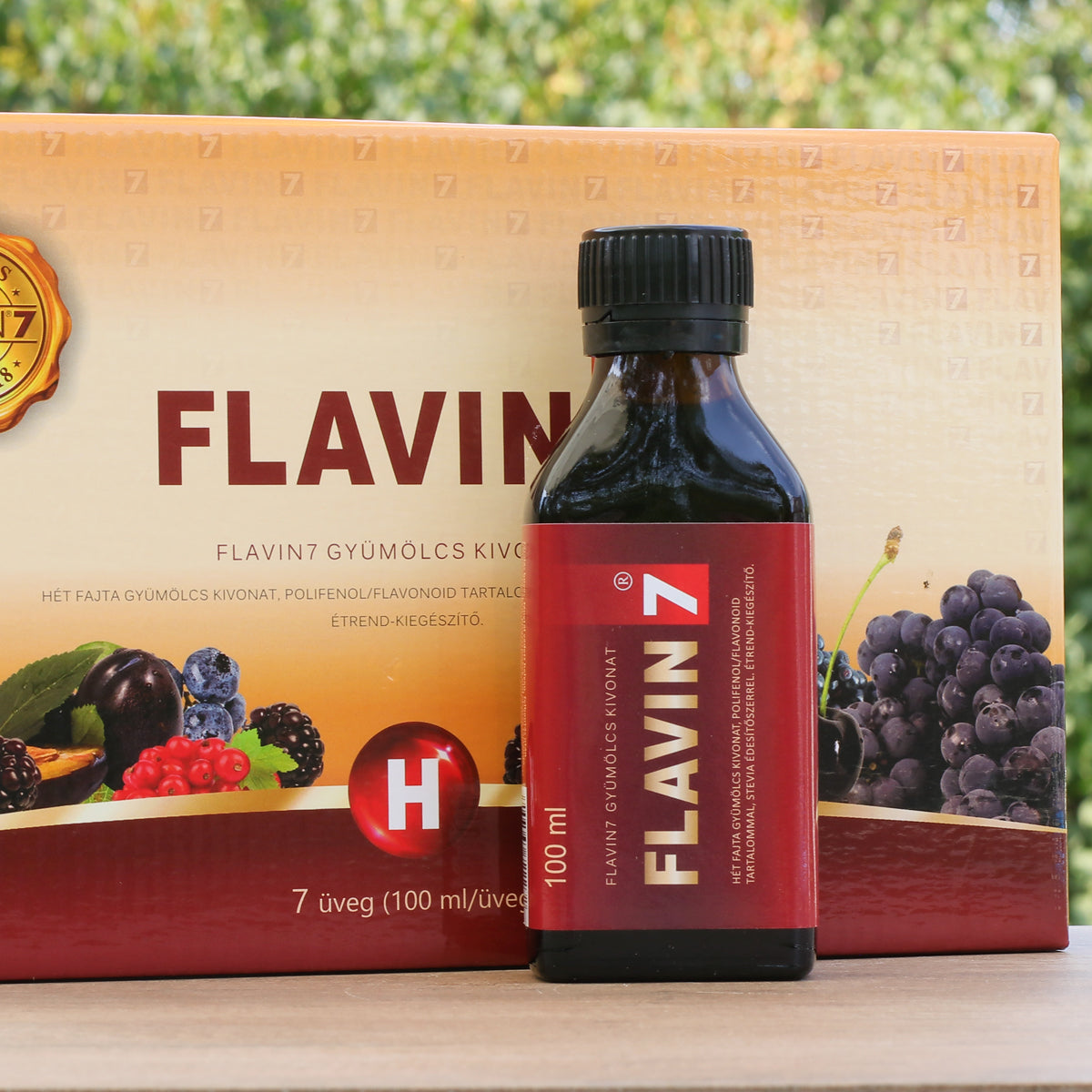 FLAVIN7 Kompleks bioflawonoidów • 7 x 100 ml