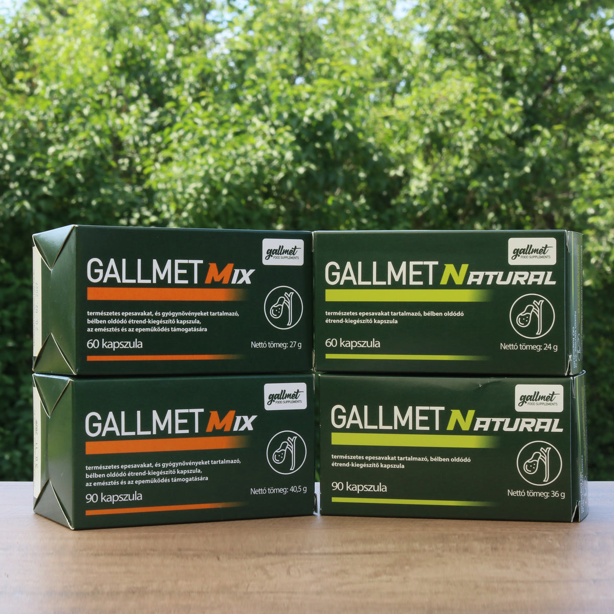 Gallmet Natural, kapsułki z kwasem żółciowym • 90 szt.