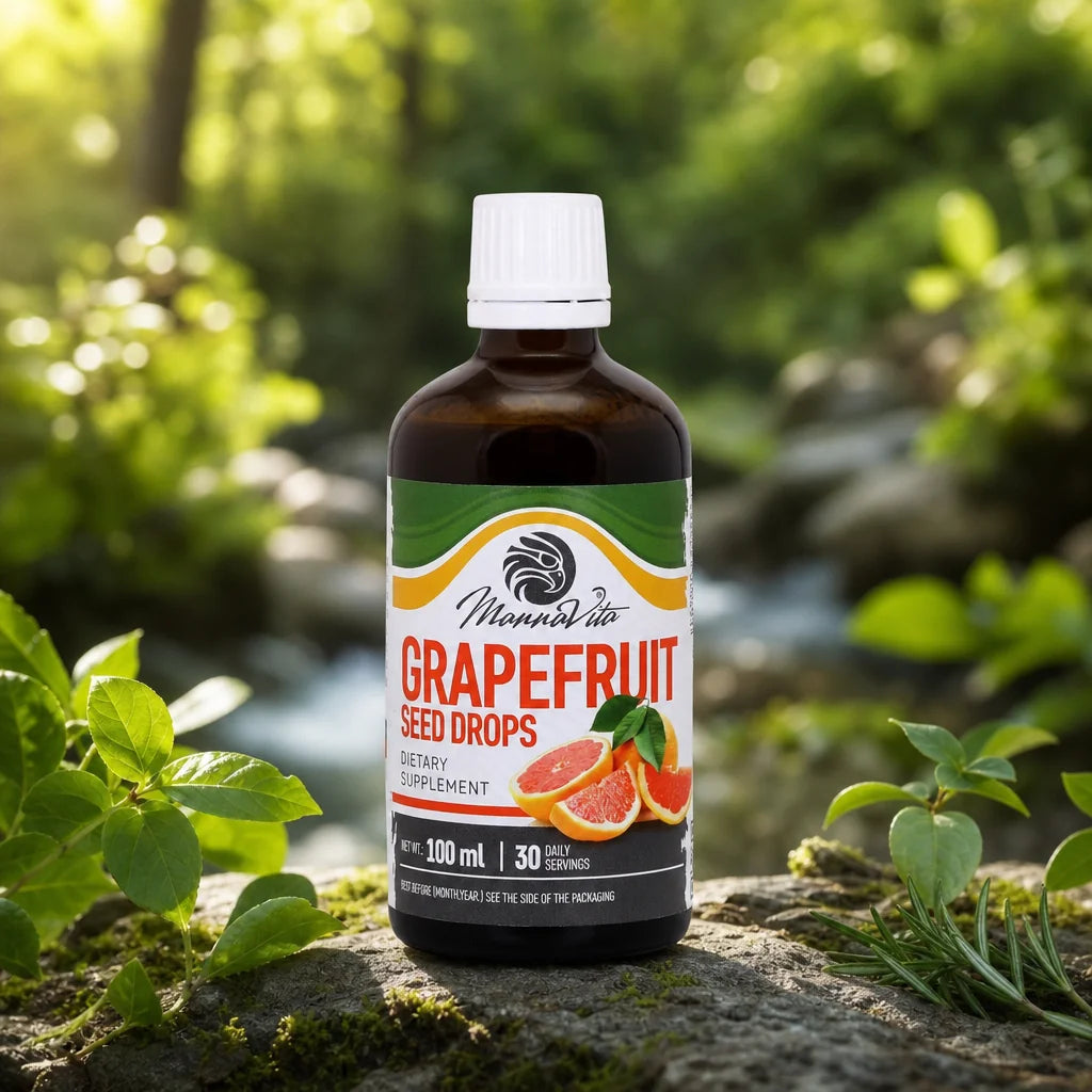 Mannavita Krople z ekstraktu z pestek grejpfruta • 100 ml