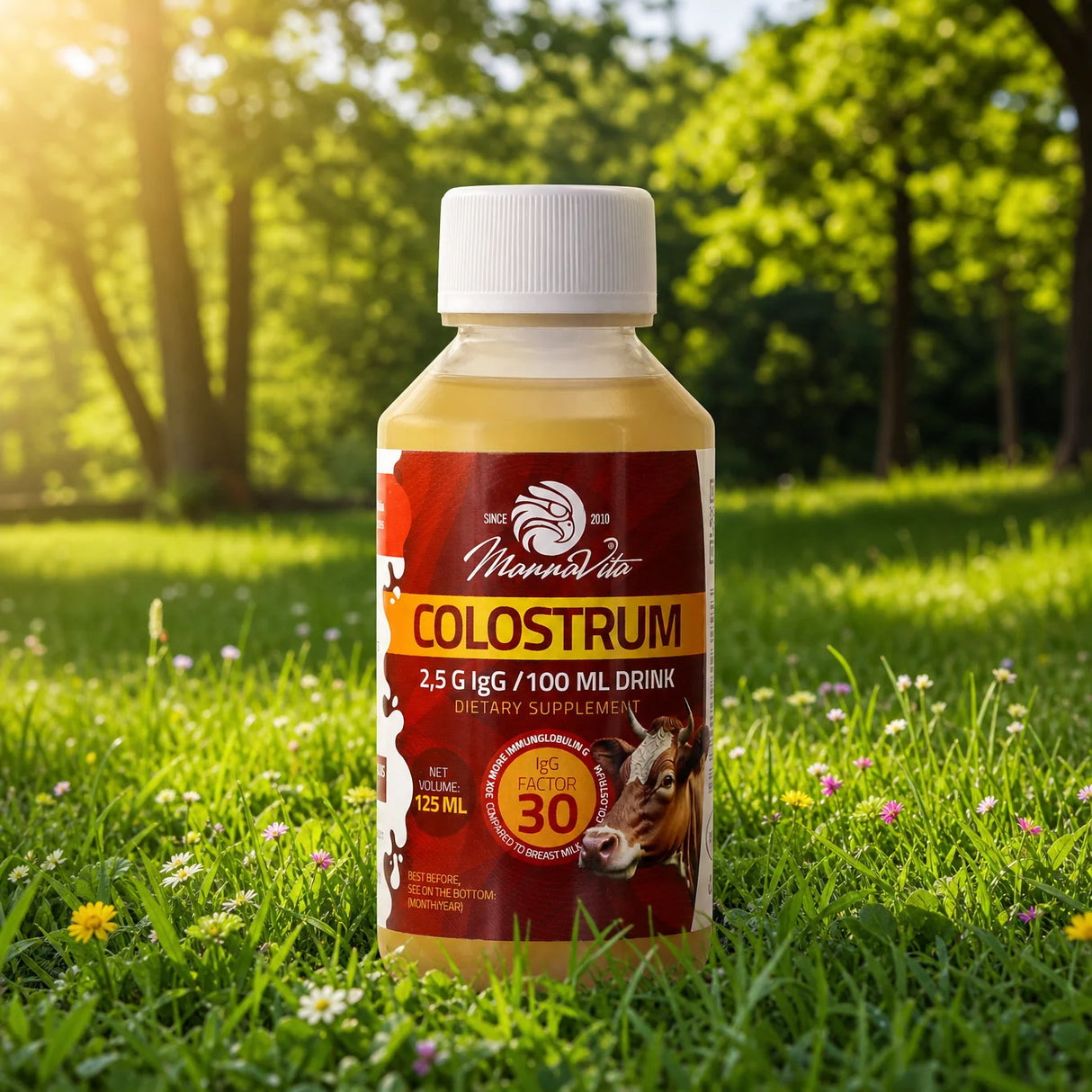 Mannavita Colostrum płyn • 120 ml