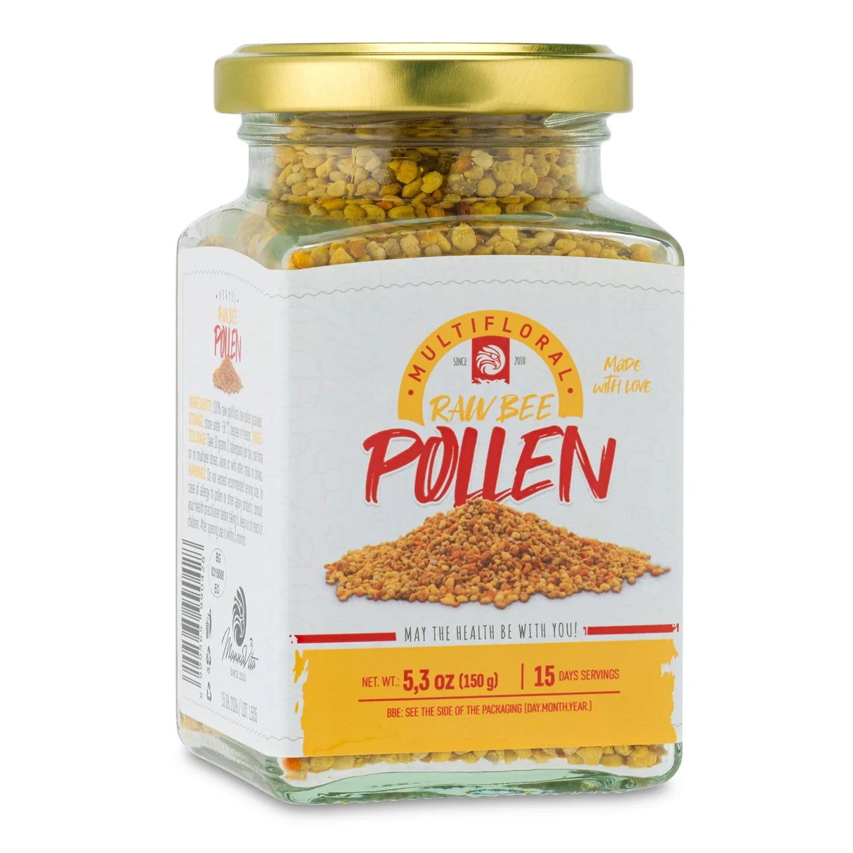 Mannavita raw Multifloral bee pollen • 150g - Mannavita