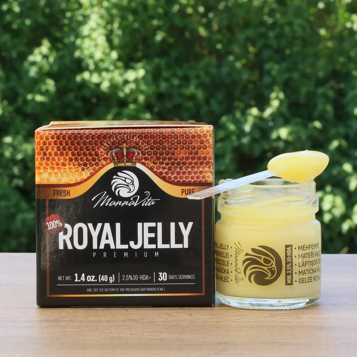 Mannavita Premium Royal jelly • 2.5% 10-HDA • 40g - Mannavita