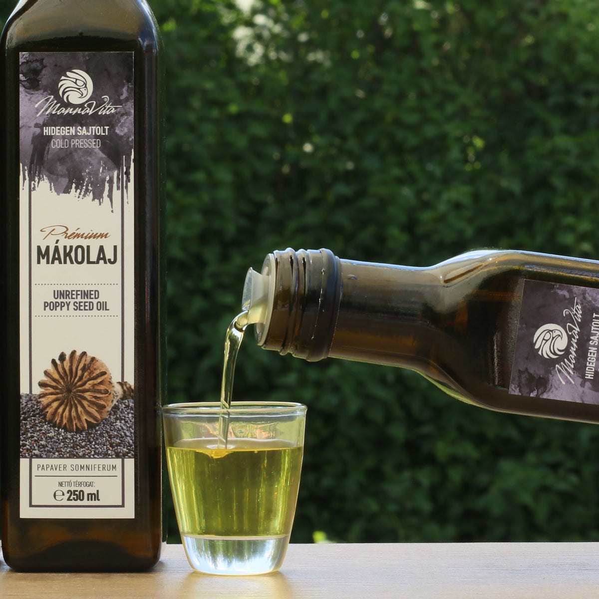 Mannavita Węgierski olej z maku tłoczony na zimno • 250 ml