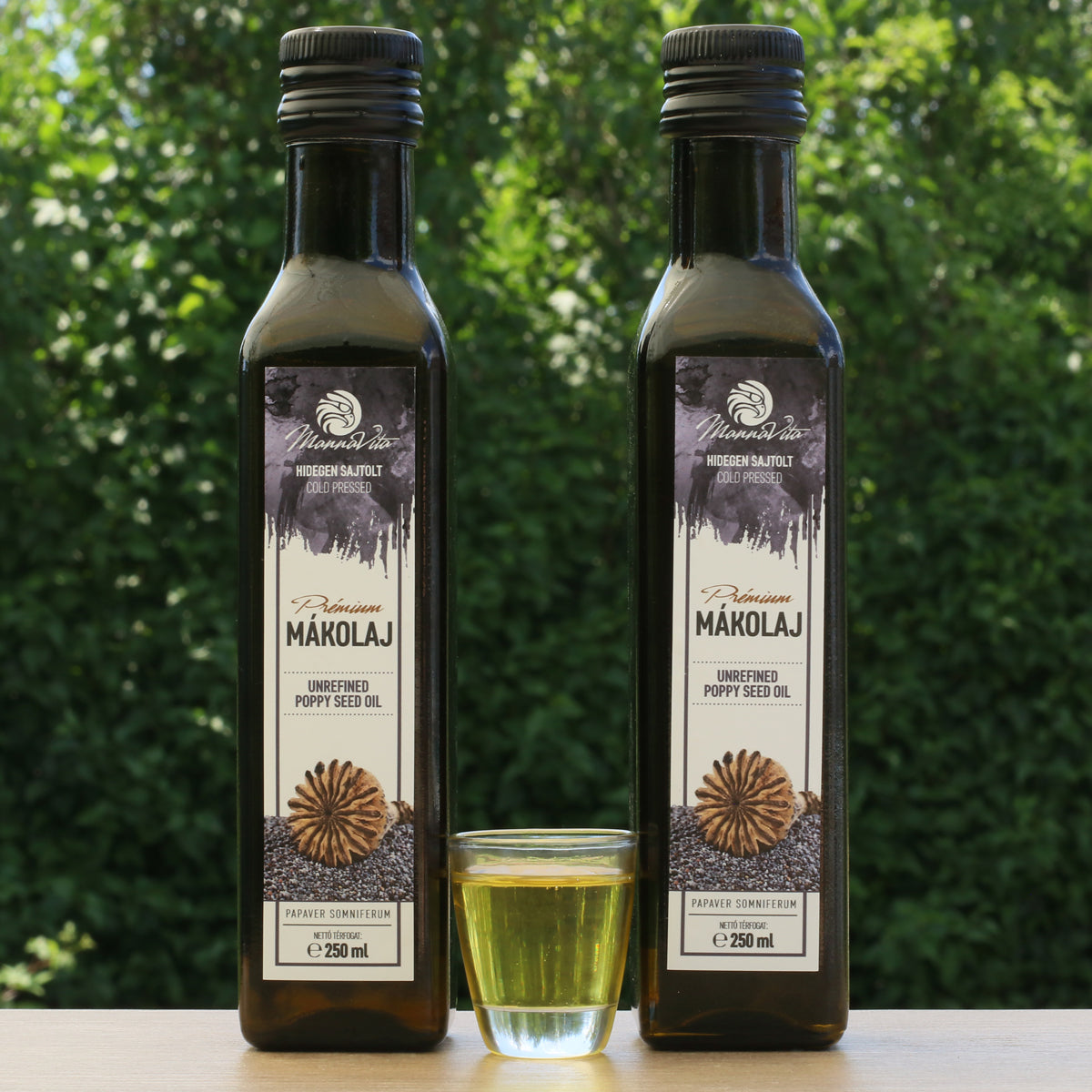 Mannavita Węgierski olej z maku tłoczony na zimno • 250 ml