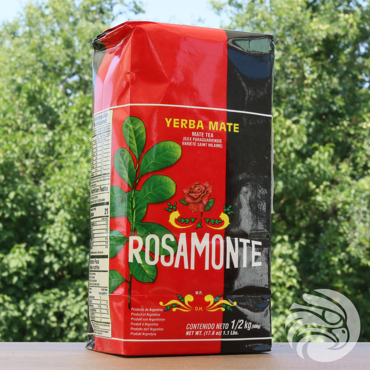 Herbata yerba mate Rosamonte • Elaborada con palo • 500 g
