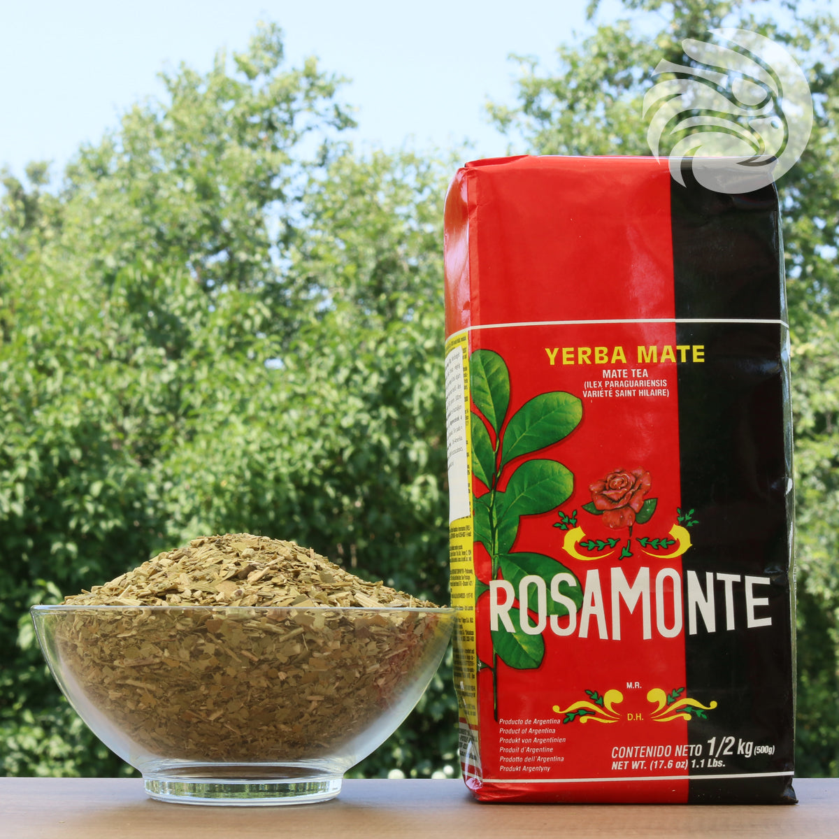 Herbata yerba mate Rosamonte • Elaborada con palo • 500 g