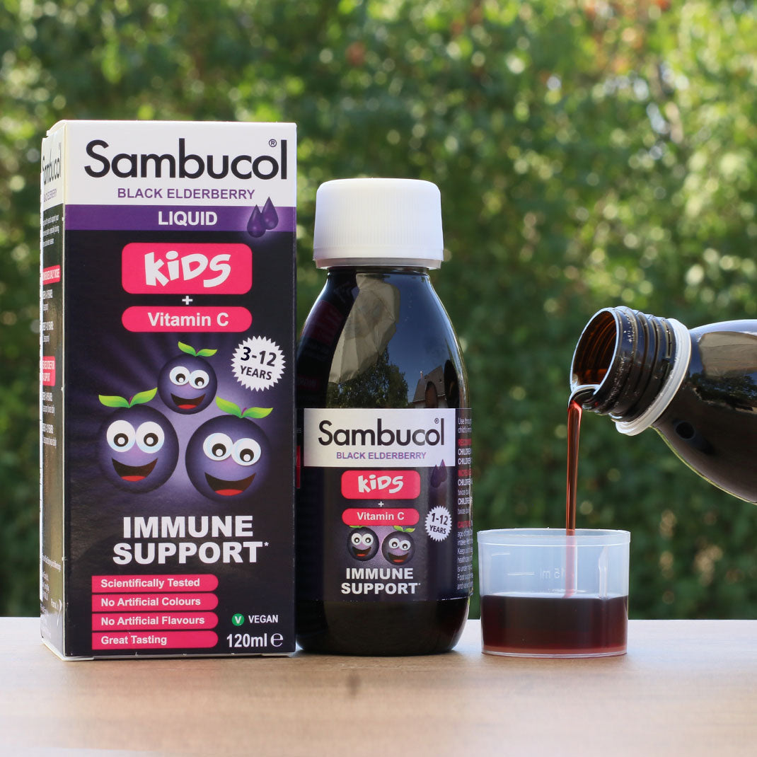 Syrop z czarnego bzu Sambucol, dla dzieci • 120 ml