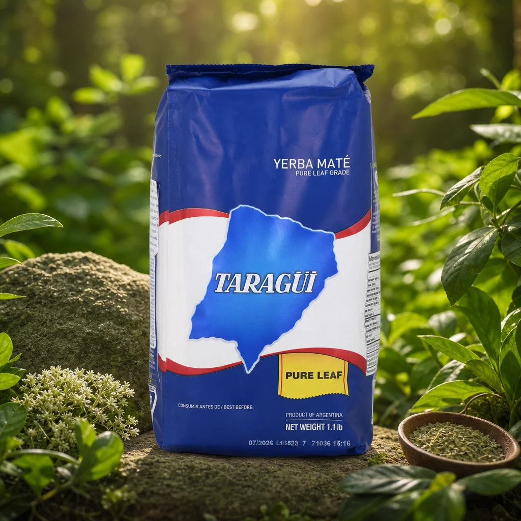 Herbata yerba mate Taragüi • Czyste liście – Sin palo • 500 g