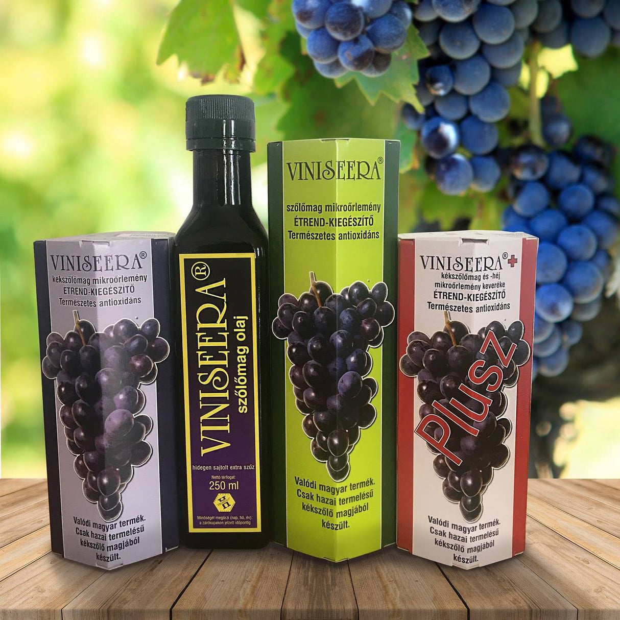 Viniseera Sproszkowane pestki winogron • 250 g