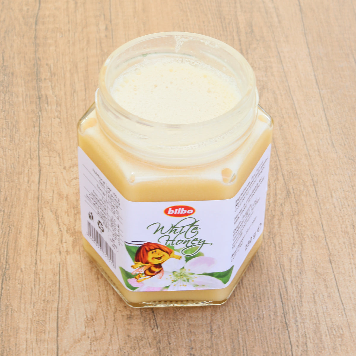 Bilbo surowy biały miód • 230 g