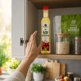 Mannavita niefiltrowany Ocet Jabłkowy z podwójną fermentacją • 500 ml