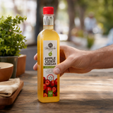 Mannavita niefiltrowany Ocet Jabłkowy z podwójną fermentacją • 500 ml