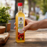 Mannavita niefiltrowany Ocet Jabłkowy z podwójną fermentacją • 500 ml