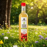 Mannavita niefiltrowany Ocet Jabłkowy z podwójną fermentacją • 500 ml