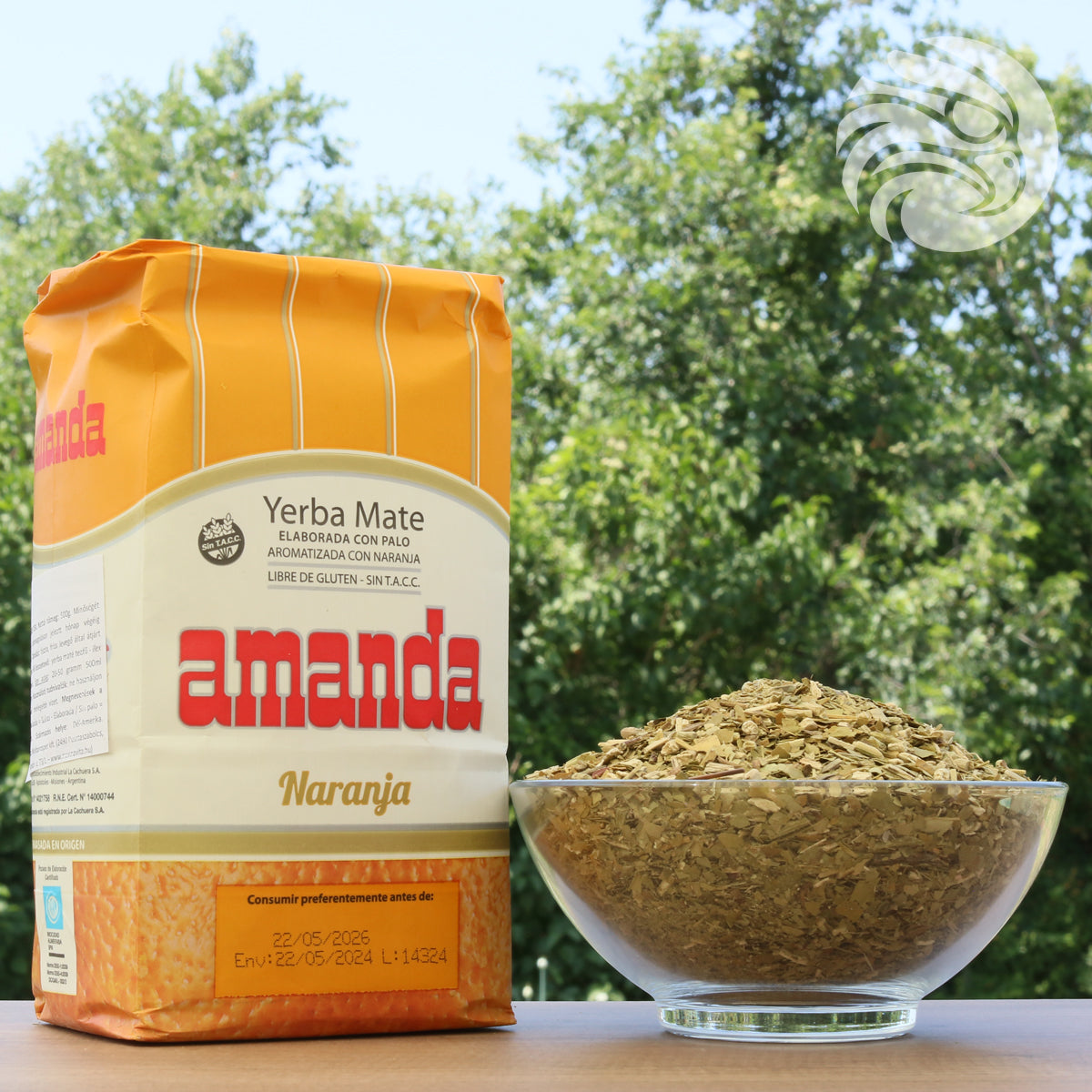 Herbata yerba mate Amanda • POMARAŃCZA • 500 g