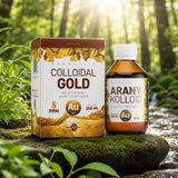 Mannavita Złoto Koloidalne 5 PPM • 200 ml