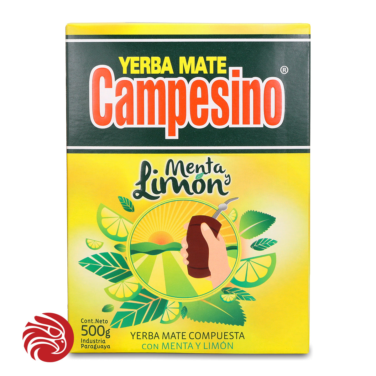 Herbata yerba mate Campesino • Mięta + Cytryna • 500 g