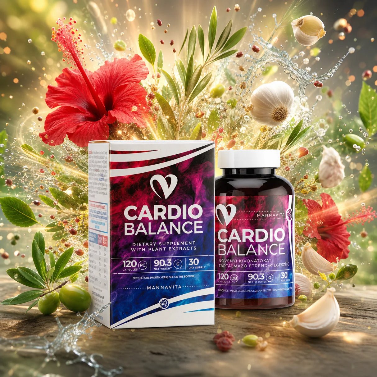 CARDIO Balance kompleks na ciśnienie krwi • 120 kapsułek