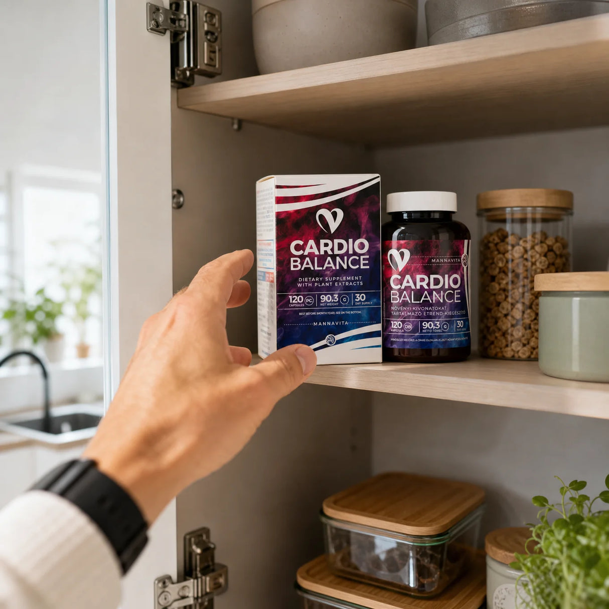 CARDIO Balance kompleks na ciśnienie krwi • 120 kapsułek