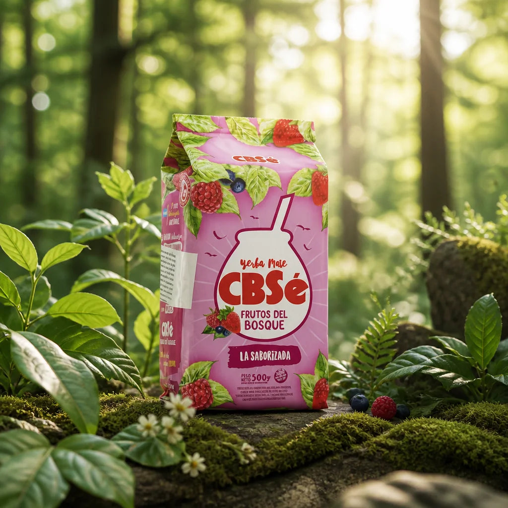 CBSé herbata yerba mate • Owoce leśne • 500 g