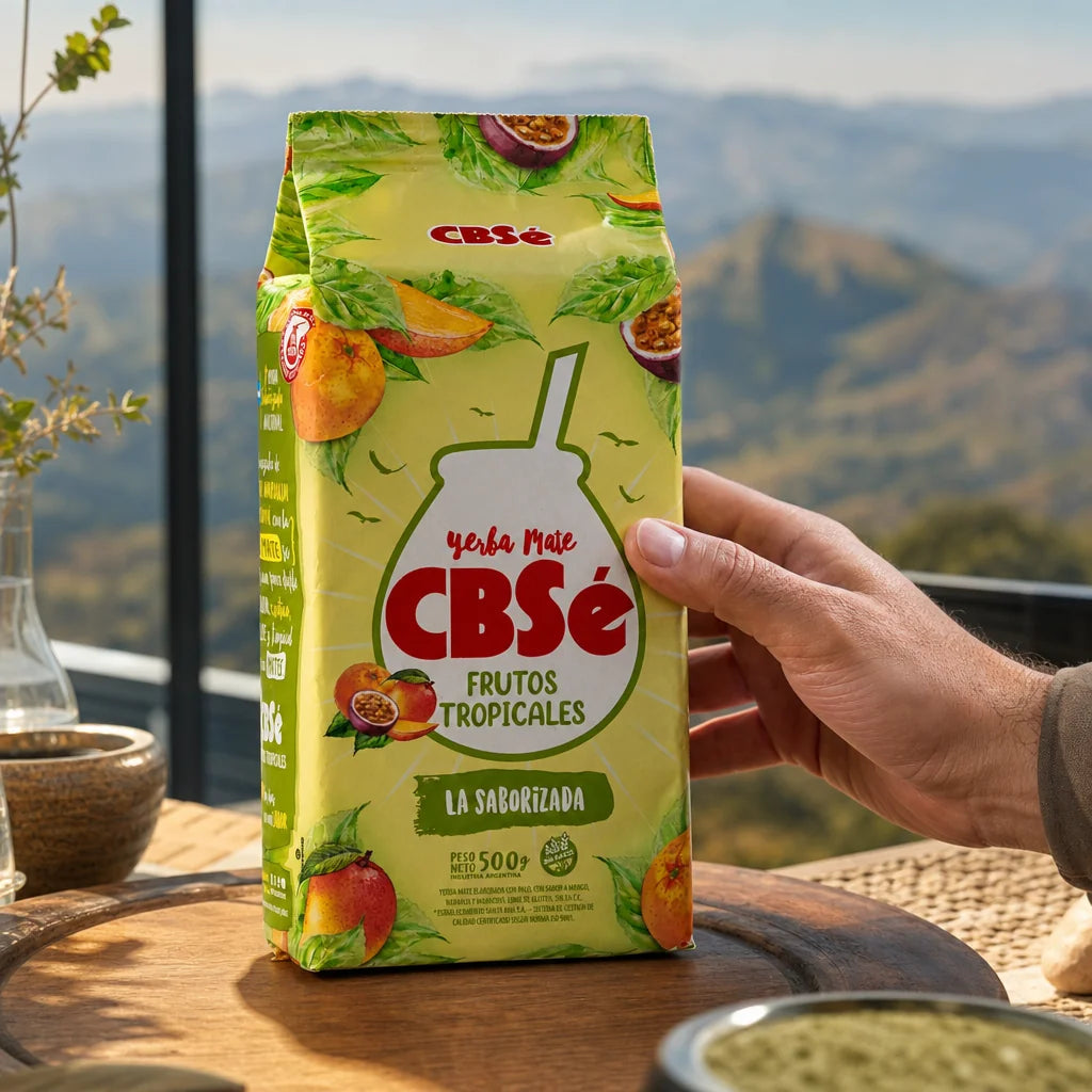 CBSé herbata yerba mate • Owoce leśne • 500 g