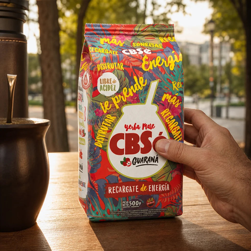 CBSé herbata yerba mate • Owoce leśne • 500 g