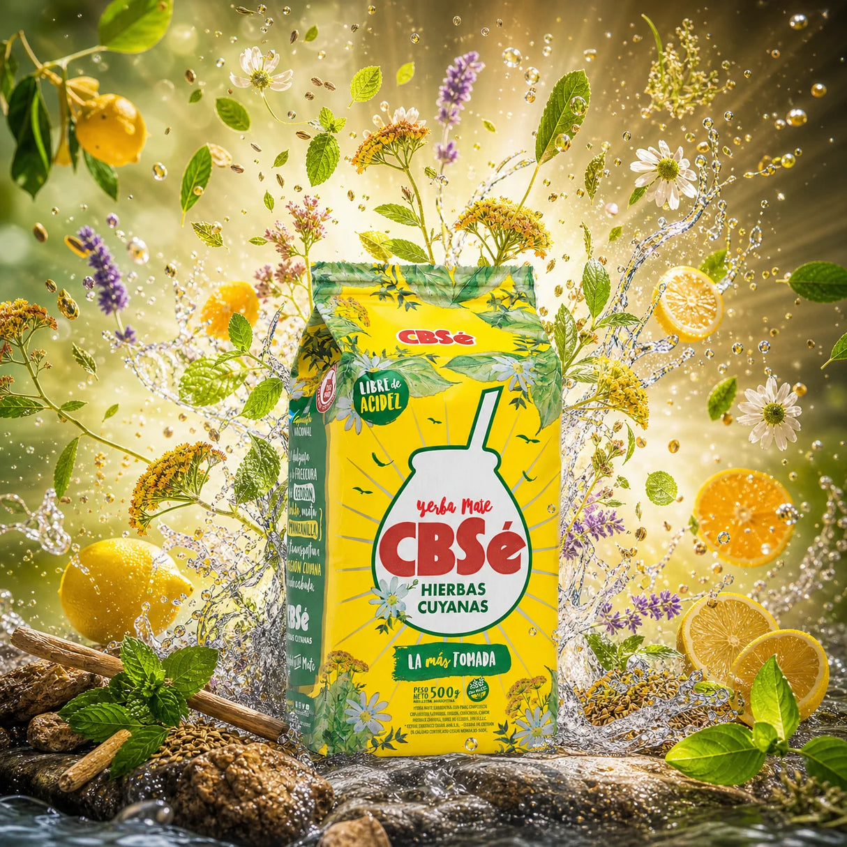 CBSé herbata yerba mate • Owoce leśne • 500 g