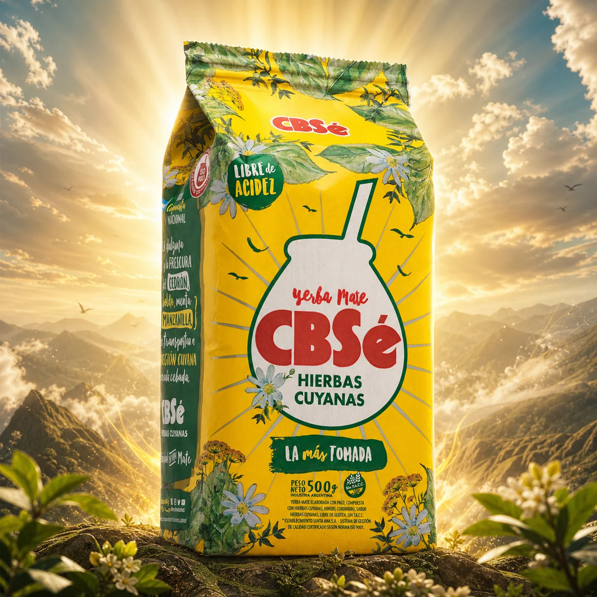 CBSé herbata yerba mate • Owoce leśne • 500 g