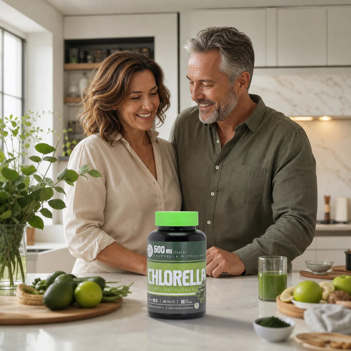 Mannavita Chlorella tabletki 500 mg • 180 szt.