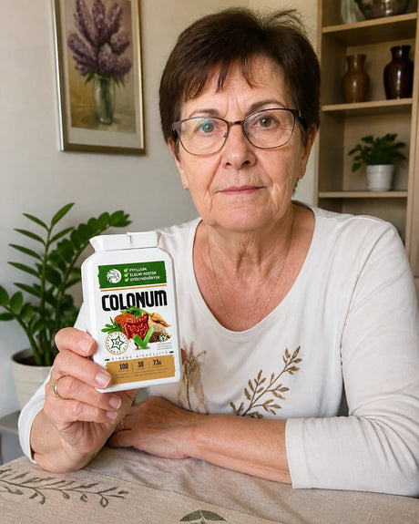 COLONUM kapsułki do oczyszczania jelit i odbudowy flory jelitowej • 100 kapsułek