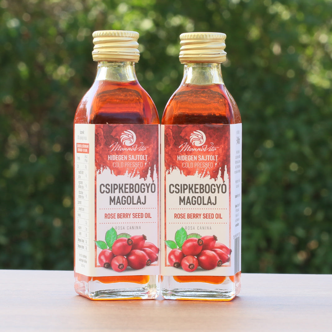 Mannavita węgierski olej z nasion dzikiej róży tłoczony na zimno • 40 ml