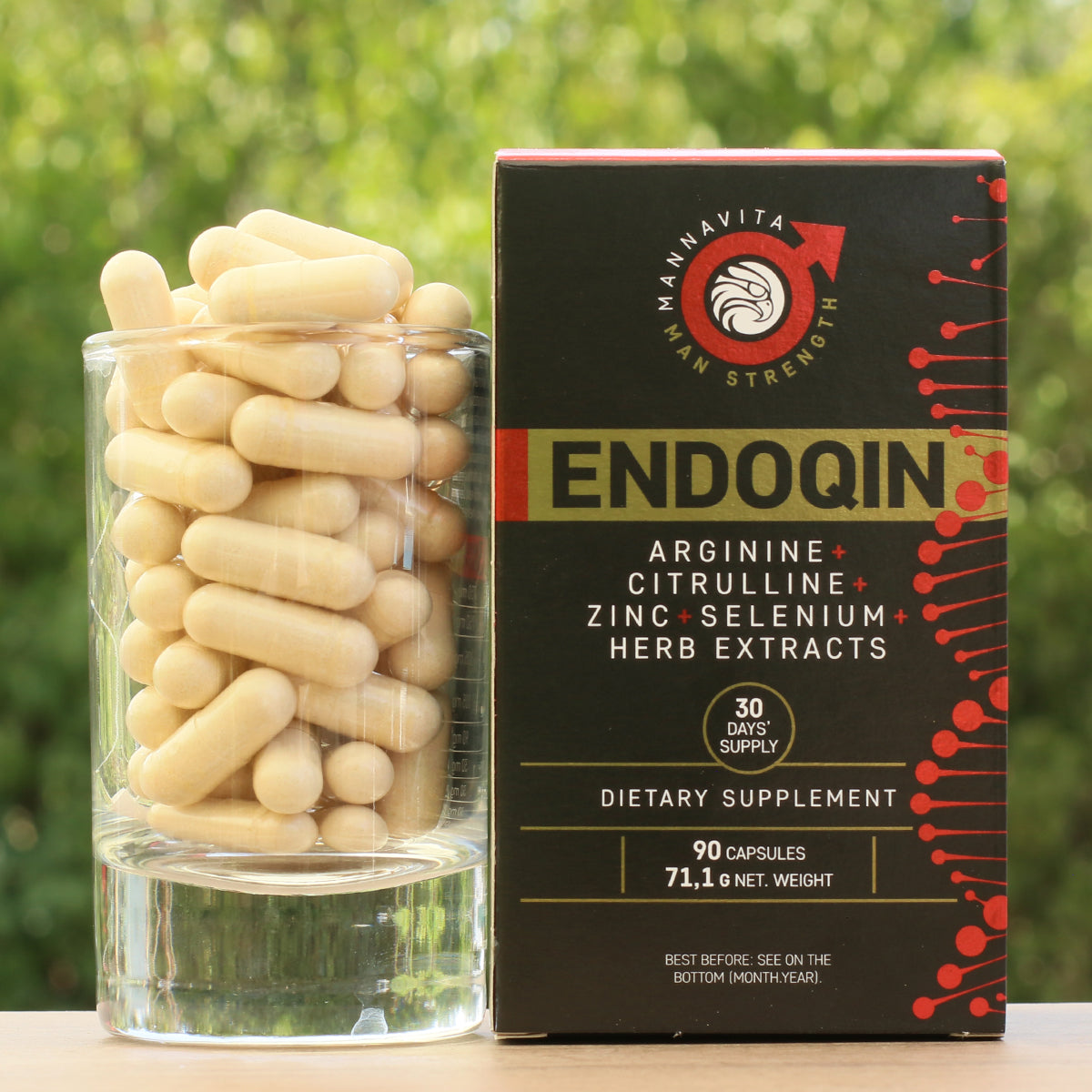 ENDOQIN Manpower Forte • 90 kapsułek