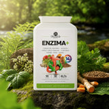 ENZIMA+ kompleks enzymów trawiennych z Betainą HCL • 90 kapsułek