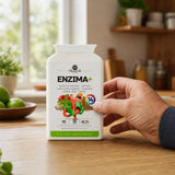 ENZIMA+ kompleks enzymów trawiennych z Betainą HCL • 90 kapsułek